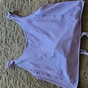 Purple Lululemon tank top